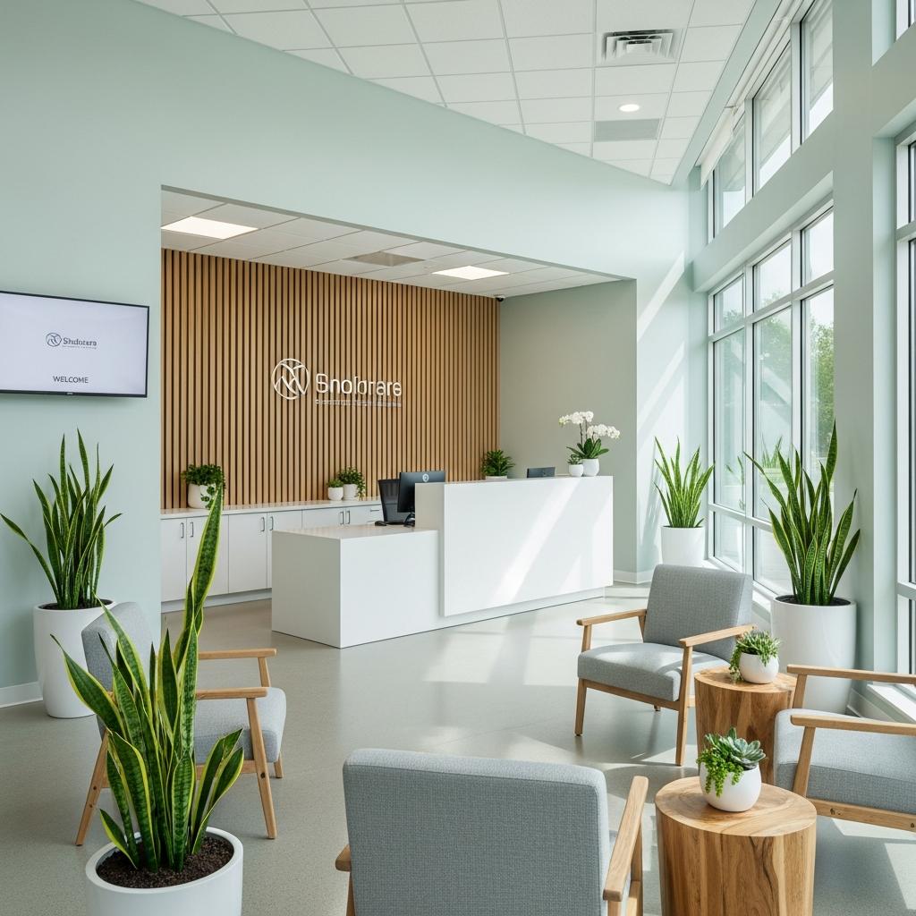 Moderne Klinik Umgebung